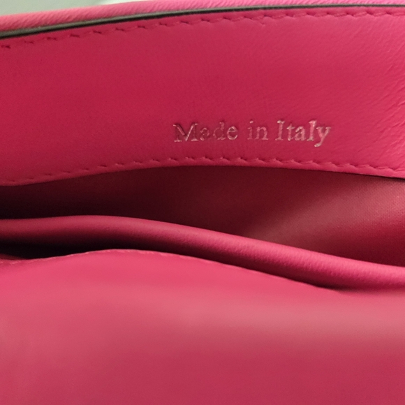 Beautiful Authentic Moschino Motorcycle Hot Pink Crossbody Shoulder Bag - Picture 10 of 10